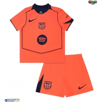 Otroški Nogometni dresi Barcelona Tretji 2025-26 Kratek Rokav (+ Kratke hlače)